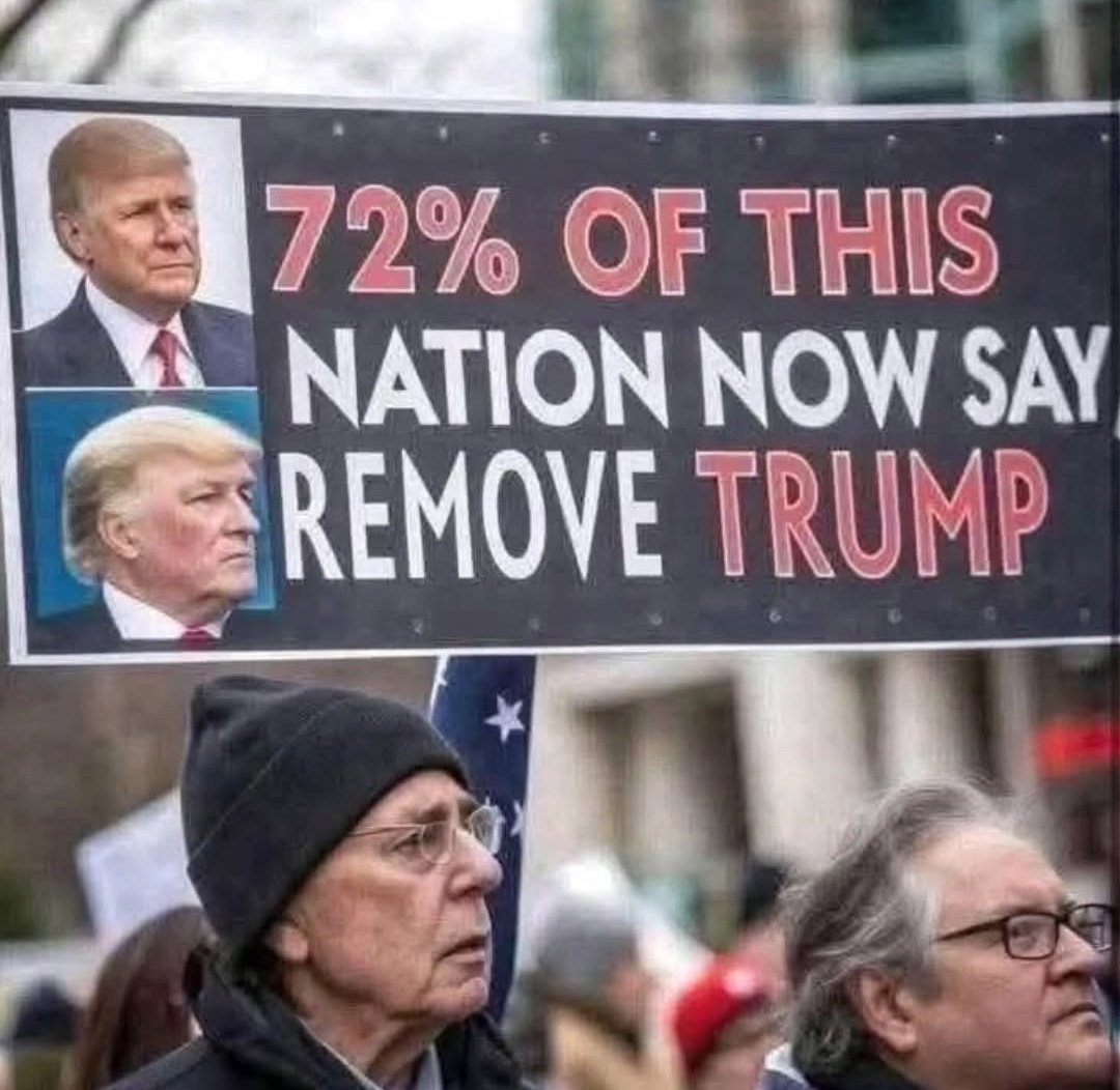 If you believe that Trump needs to be removed! Drop a like and retweet! 👍