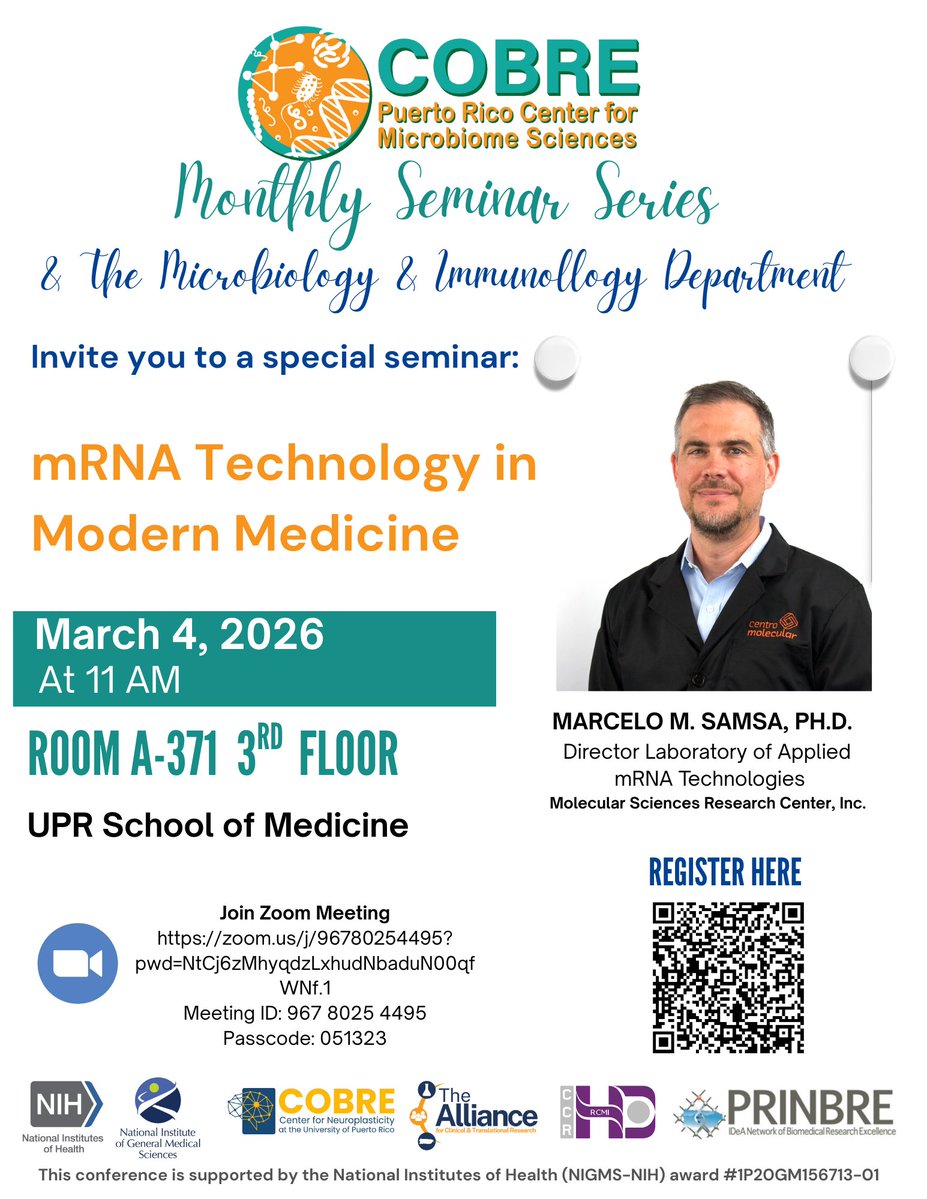 ¡No se pierdan este seminario el miércoles 4 de marzo a las 11AM!