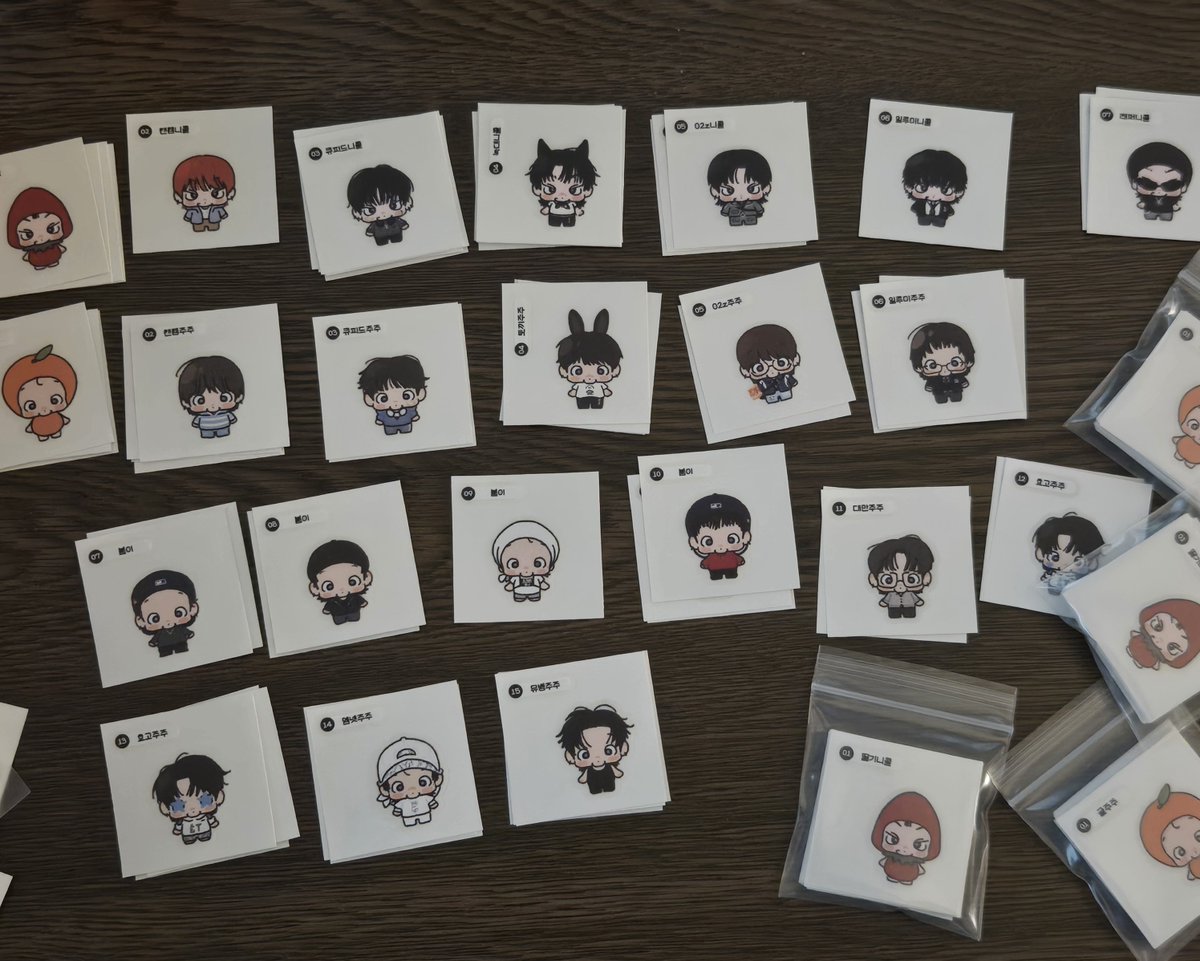 띠부 알ㅌ추첨 세분 드려요 마지막 재고떨이
당발은 쉬게되는날 하께요