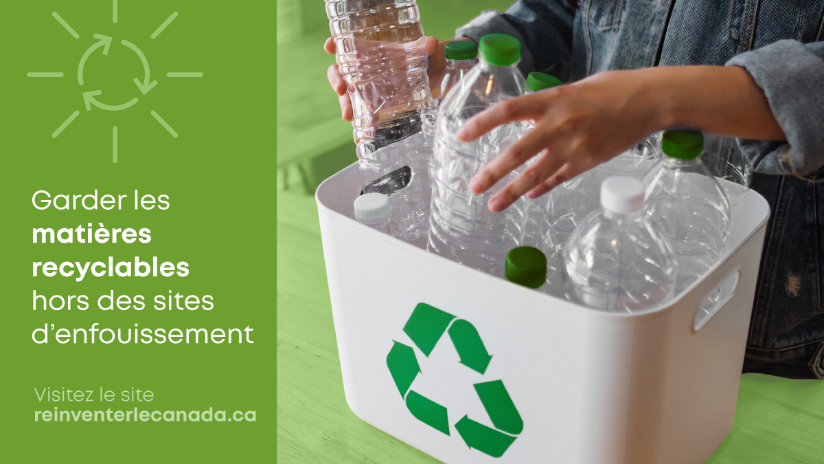 Garder les matières recyclables hors des sites d’enfouissement est un choix judicieux 💡 L’harmonisation des systèmes de REP au Canad améliore l’efficacité et réduit les pertes. 

reinventerlecanada.ca