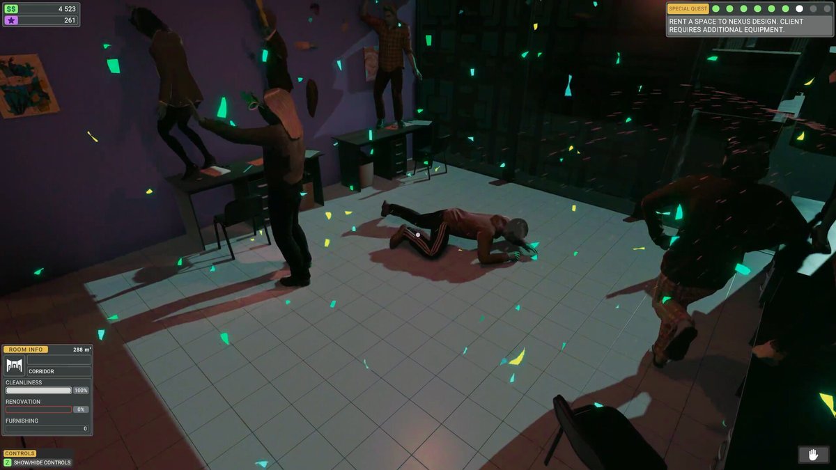 KrolMichal's tweet image. We wczesnym dostępie na #Steam wystartował symulator remontowania i zarządzania budynkiem biurowym The Dream Office. Za grę odpowiadają #Beplayer i #NesalisGames, wydawcą jest @GamesFreemind. Cena promo 30,59 zł.

store.steampowered.com/app/2510970/Th…

#polskiegry #FreeMind  #giełda #GPW