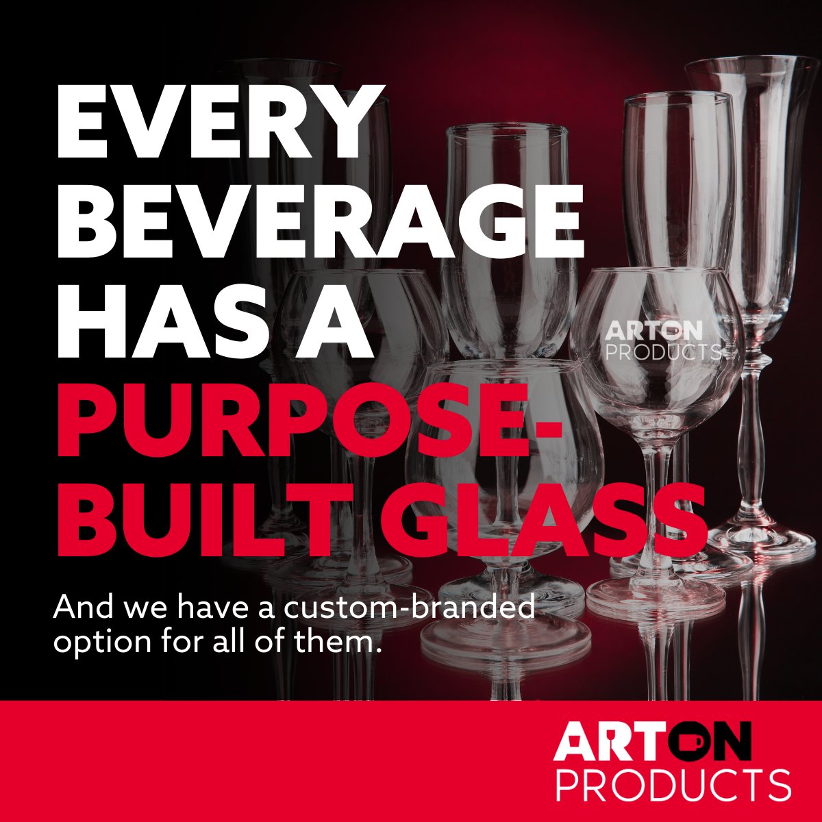 ARTonProducts's tweet photo. At ARTon Products, we offer branded glassware designed for every beverage. Whether it’s a bold red, a crisp cider, a craft brew, or a morning espresso, we help put your brand in your customer’s hands—literally.

Explore glassware: https://t.co/doNnN81mAJ

#CustomGlassware https://t.co/okfY1qBnpk