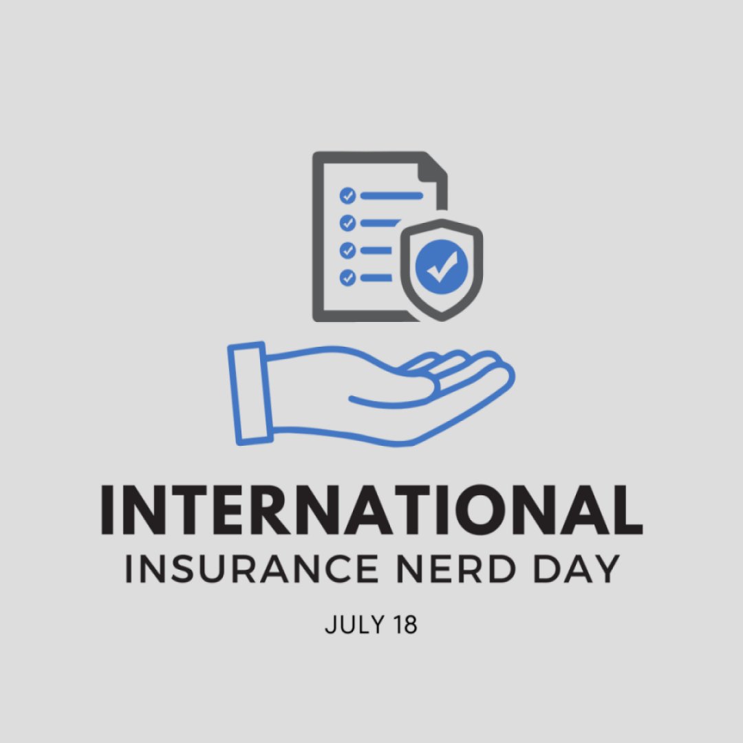 hematestwapp's tweet image. Today is International Insurance Nerd Day! Let's appreciate the vital role of insurance in our lives. #Insurance #InsuranceNerdDay #InsuranceAwareness