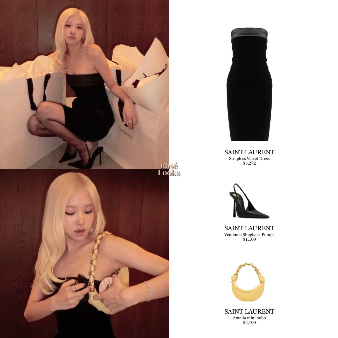rosé looks tweet media
