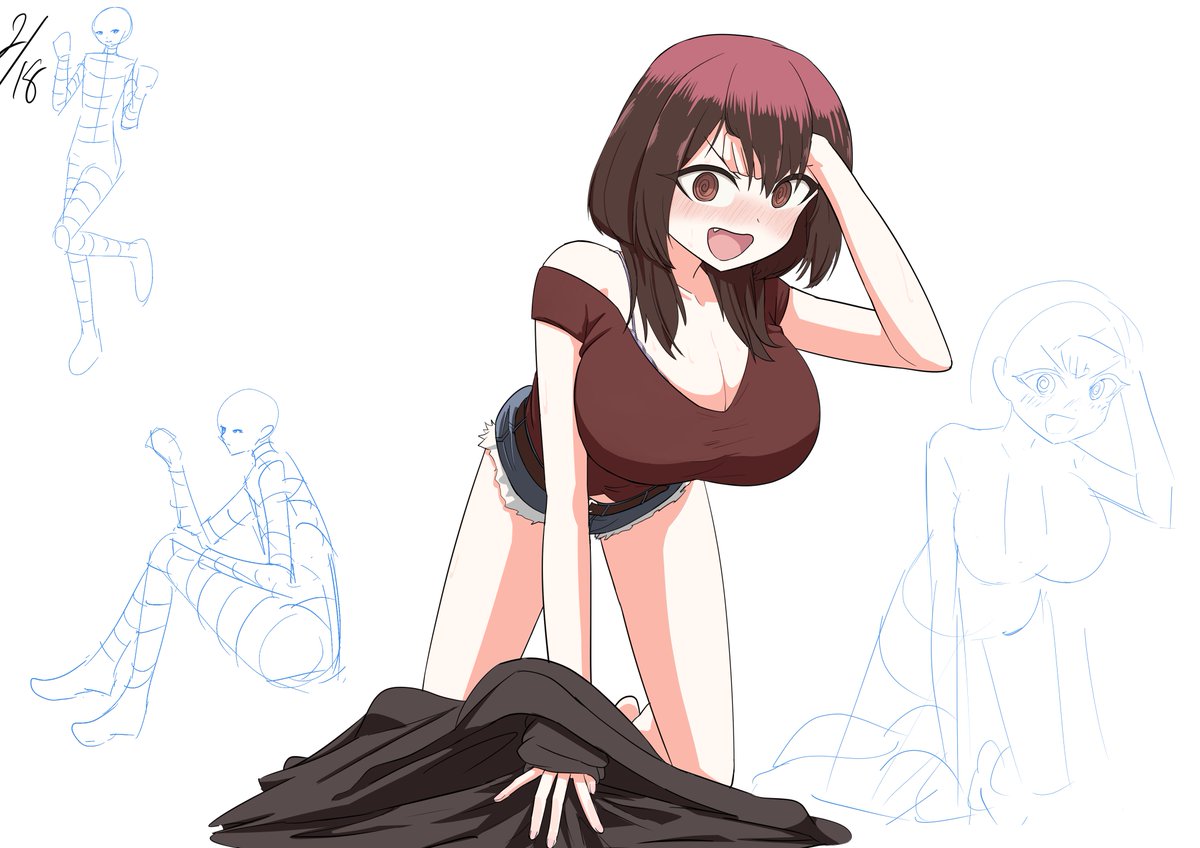 暑がってる流石!な!百八先生が良き過ぎたのでっ!!!!!
(日が違うのは許して!!!)
241話。
#落書き #君のことが大大大大大好きな100人の彼女