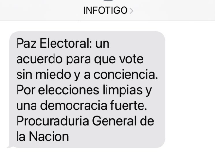 hyperconectado's tweet photo. Hola @PGN_COL ¿ustedes recibieron autorización de las personas para que ustedes envíen esto? https://t.co/Q6kXNxbWll
