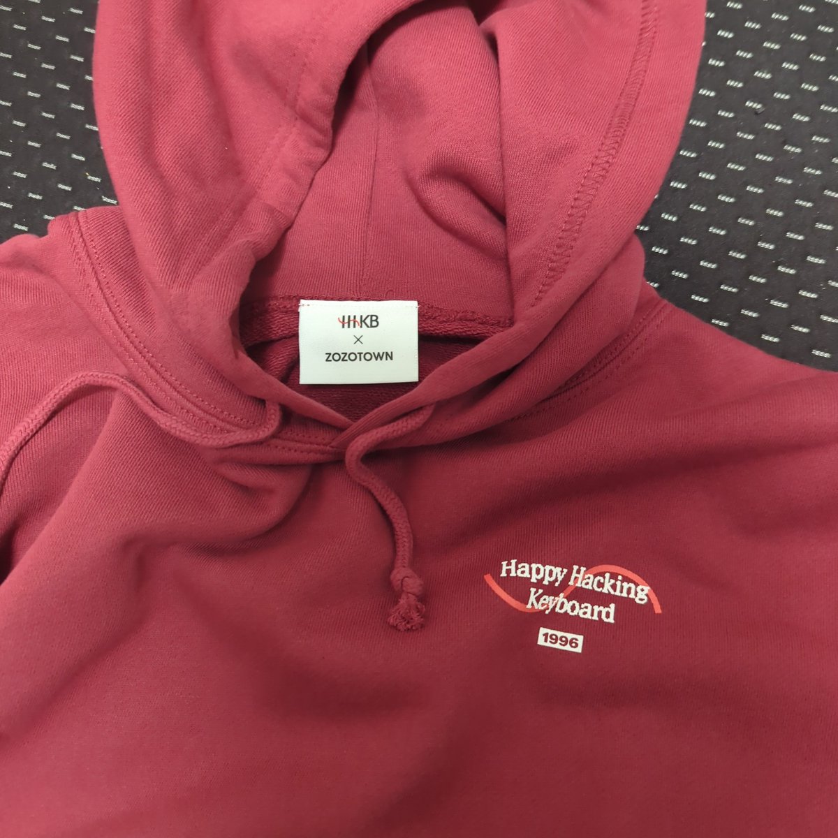 ZOZOとHHKBのコラボパーカー届いた 明日着よう