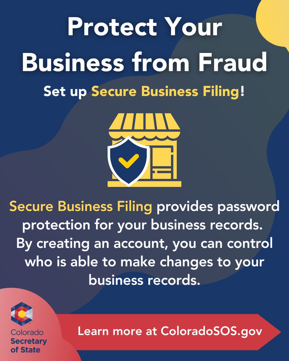 Colorado Secretary of State's Office tweet media