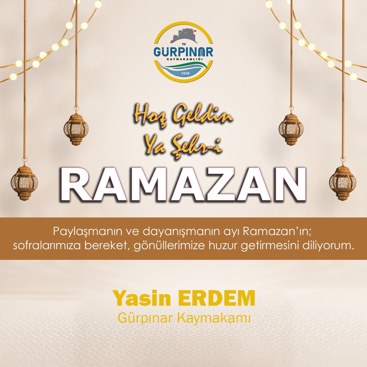 Rahmet ile başlayan, manevi iklimi ile ruhumuzu kuşatan, bizleri bereketi ile donatan Ramazan-ı Şerifimiz mübarek olsun.
<a href="/yasinerdem92/">Yasin Erdem</a>
