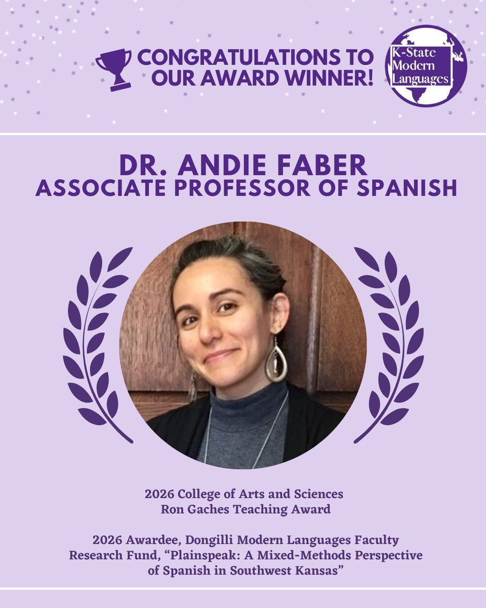 K-State Modern Languages tweet media