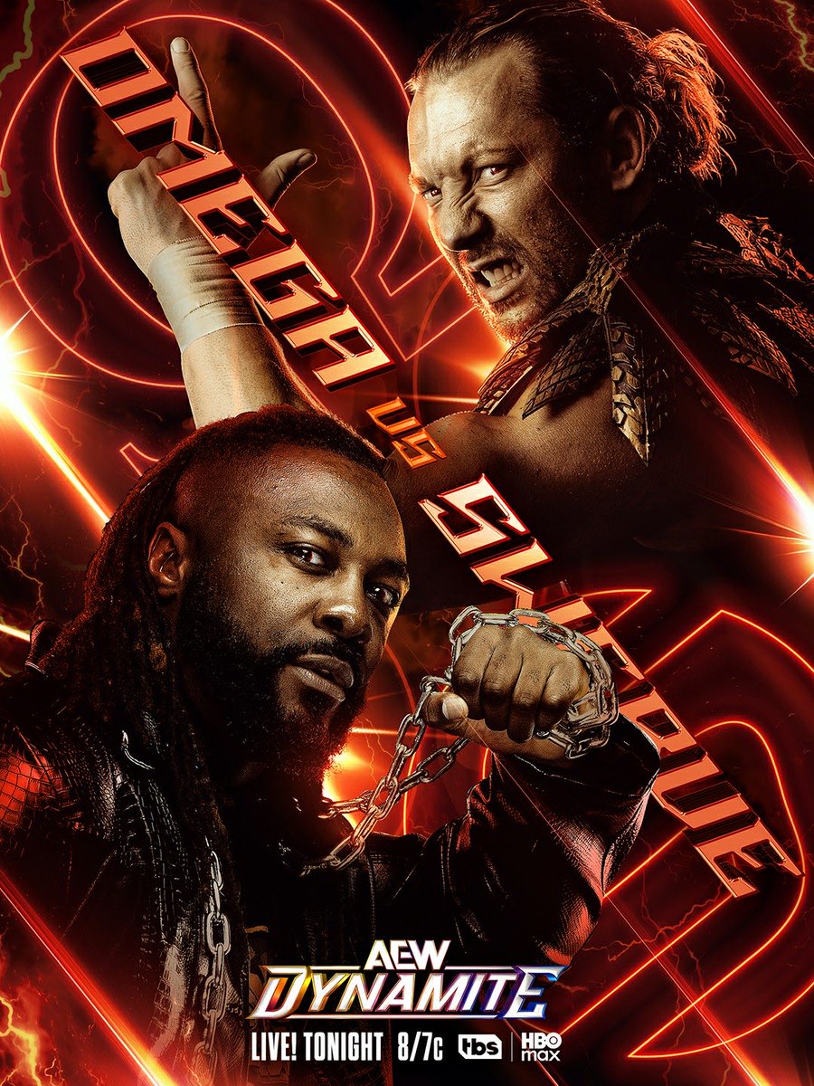 بوستر نزال كيني اوميقا وسويرف ستريكلاند في عرض داينمايت الليلة 🔥🔥🔥🔥🔥🔥

#AEWDynamite