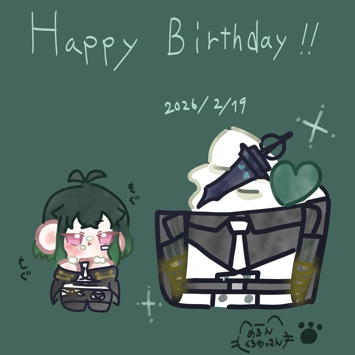 MERONKUROWASSA's tweet image. - ̗̀ 𝙷𝙰𝙿𝙿𝚈 𝙱𝙸𝚁𝚃𝙷𝙳𝙰𝚈  ̖́-
概念カップケーキをおたべ〜Ψ( 'ω'* )

   #バスティン・ケリー誕生祭2026 
 #バスティン・ケリー生誕祭2026