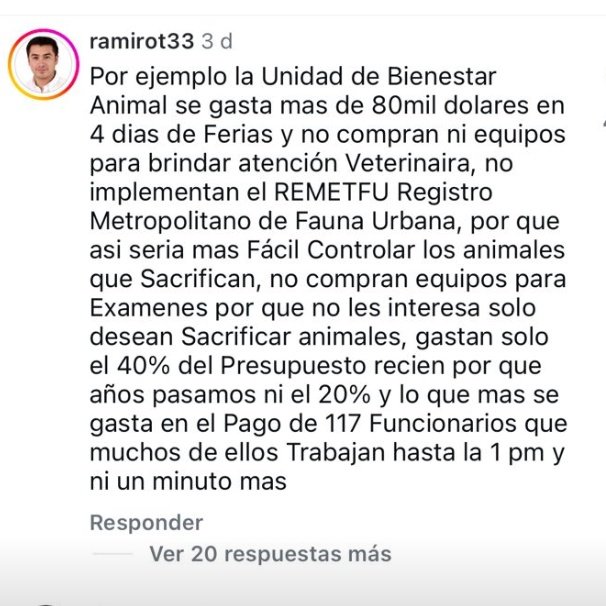 #Quito. Ramiro Tamayo pone el descubierto, una vez más, la realidad de la Unidad de Bienestar Animal más grande e ineficiente del Ecuador.  #AbusoDeEutanasias #TrabajaYNoLlores$$$