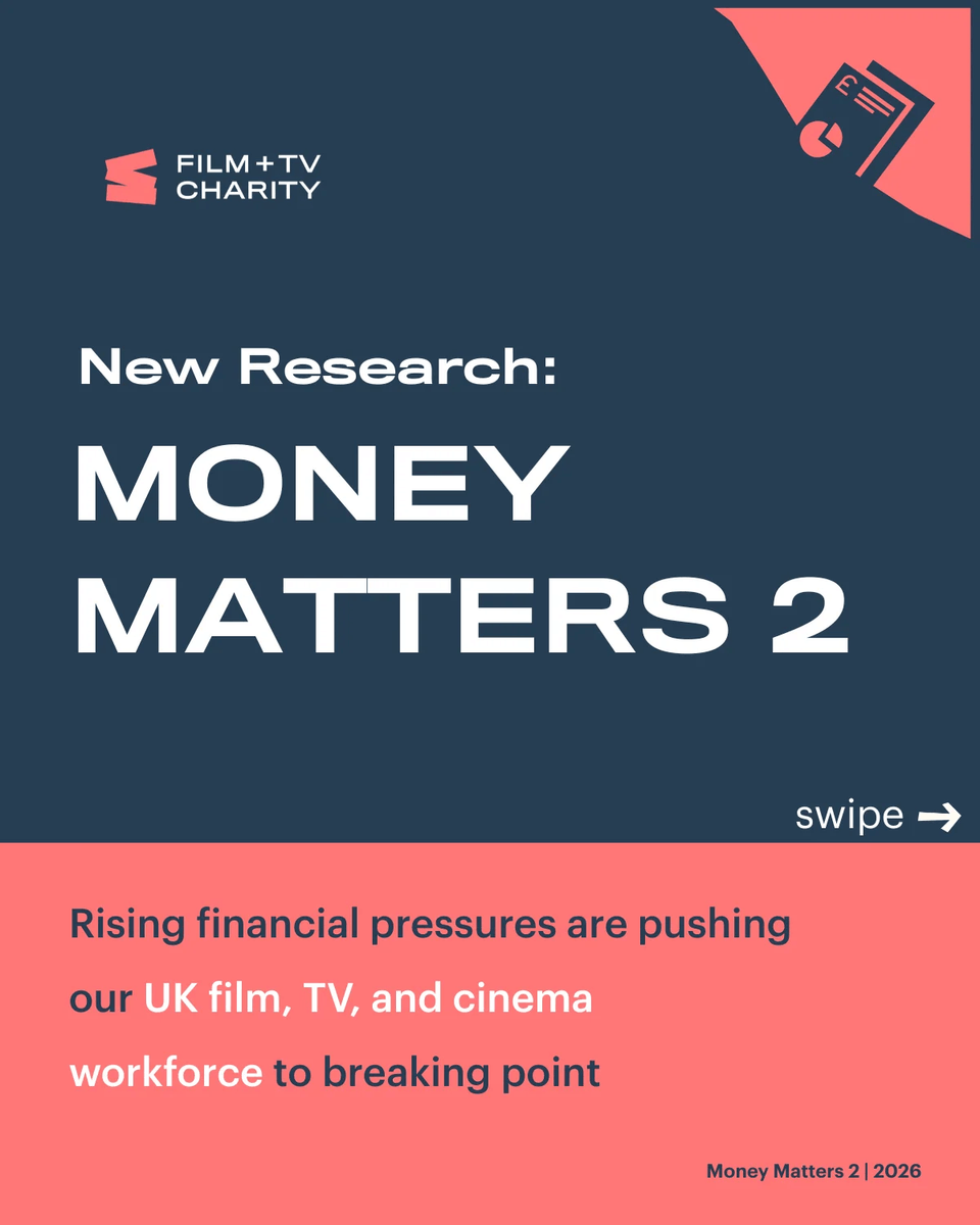thecrewingco's tweet photo. Take a look at the second Money Matters Report from @FilmTVCharity , based on insights from more than 2,000 respondents given in October 2025, exposes a workforce under intensifying financial strain.

👉 https://t.co/em3lHUNAUM https://t.co/ySOdToF7Mm
