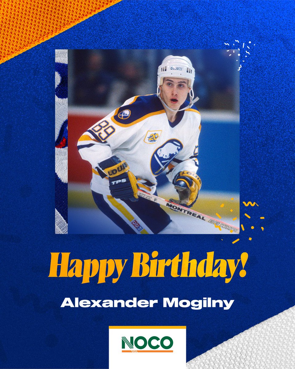 Happy birthday to Hall of Famer, Alexander Mogilny! 🙌

#LetsGoBuffalo | <a href="/nocotweets/">NOCO</a>