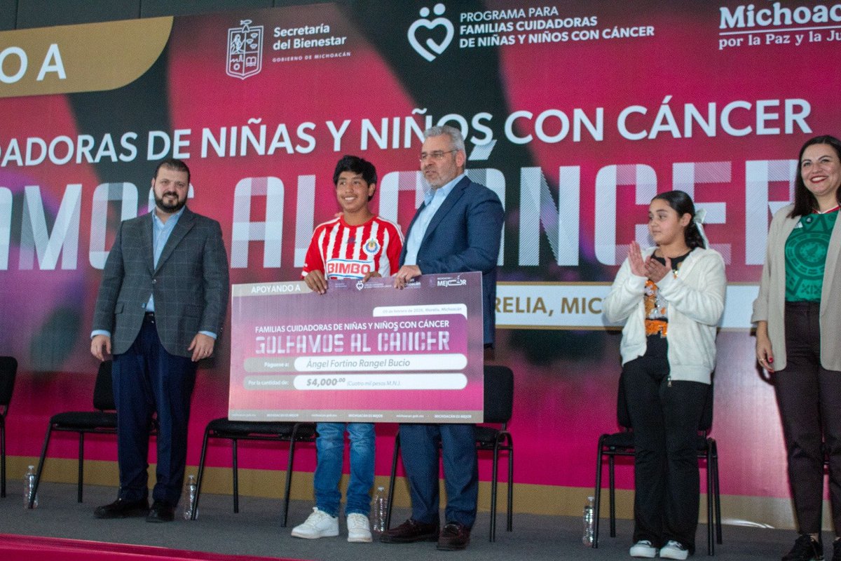 👏 Reconocemos el liderazgo de Alfredo Ramírez Bedolla en Michoacán, impulsando acciones que transforman la vida de niñas, niños y adolescentes.
📊 Supervivencia en leucemia: 60%→75%
📊 Linfomas: 60%→90%
📉 Abandono de tratamiento: 30%→1%
Más esperanza, más futuro. ✨