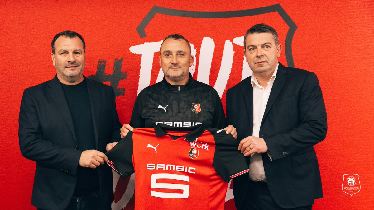 Nouvel entraîneur Rouge et Noir, Franck Haise officiellement présenté à la presse, au Roazhon Park 🔴⚫