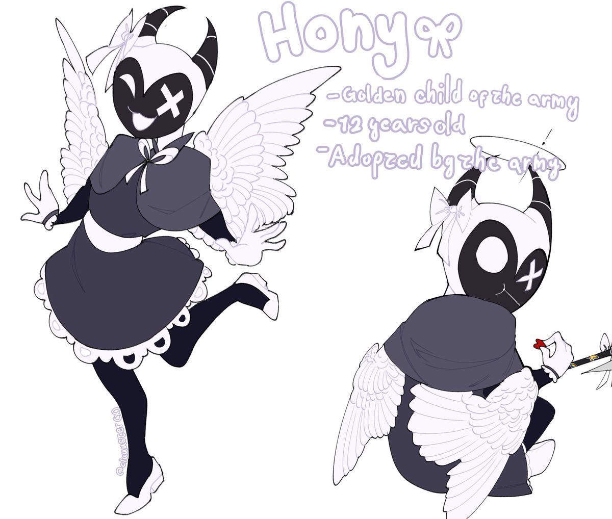cluuuster's tweet photo. Everyone say hi to my little bug #hazbinhotel #hazbinhoteloc https://t.co/UHg6cEVH2T