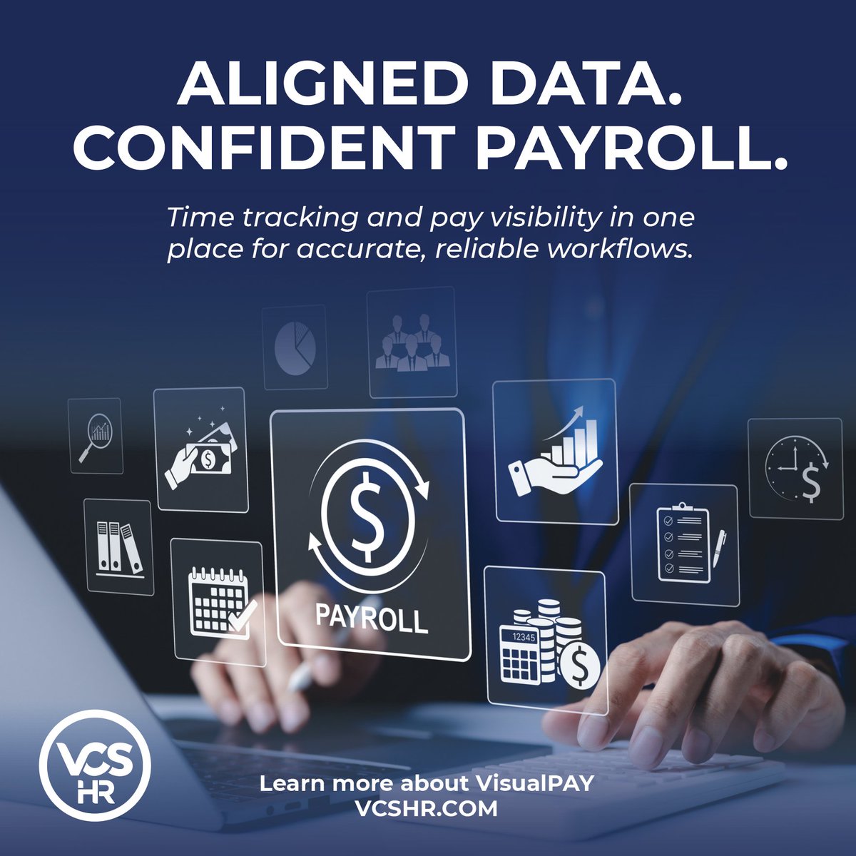 VCSSoft's tweet photo. Payroll workflows depend on accurate and aligned time and pay data. When those elements are disconnected, payroll becomes more complex than it needs to be. Learn how VisualPAY supports reliable payroll workflows
#VisualPAY #PayrollProcess #HRTech #WorkforceSolutions https://t.co/hdKGdw4WYE