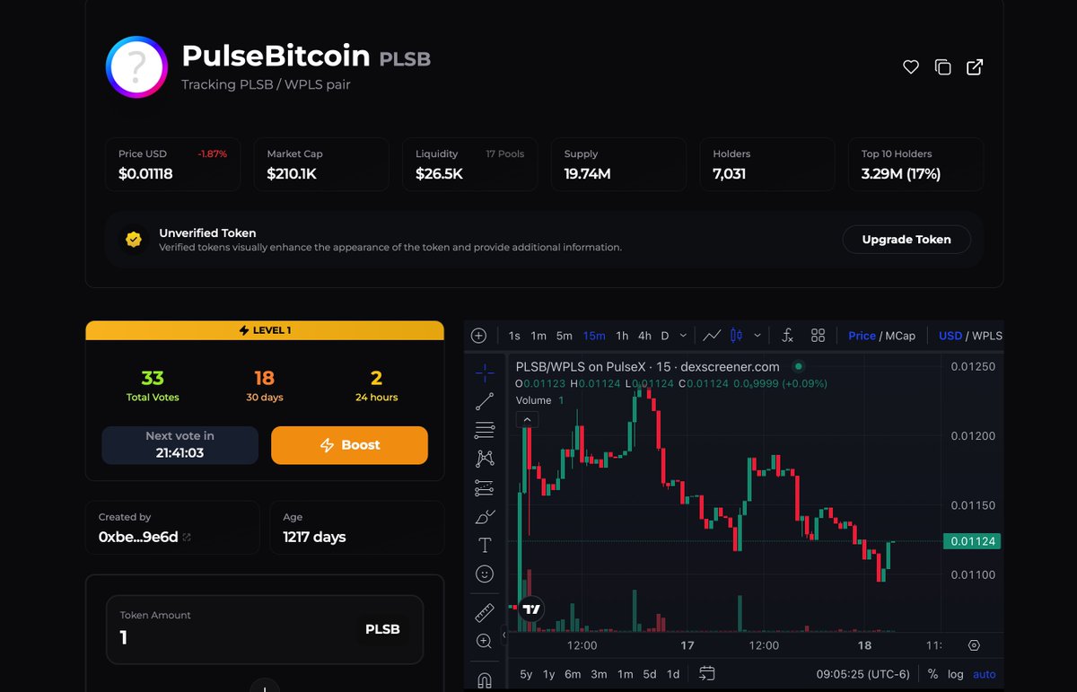 🚨 PULSECHAIN ALERT! 🚨 $PLSB LP is growing!

<a href="/Sarcastic_0xBB/">Sarcastic_0xBB</a> is testing LP locks for PLSB at dx.app/dxlock/create We're throwing the ULTIMATE LP Locking Party soon! 

Where my PulseBitcoin Guardians at? Let's GO! All are welcome to join us! 

Let's put our money where our