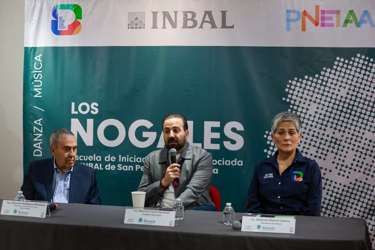 #Local   Anuncia <a href="/SanPedroNL/">San Pedro</a> Escuela de Iniciación Artística Asociada al #INBAL
<a href="/MauFarahG/">Mauricio Farah Giacoman</a> 

laredpuntocom.mx