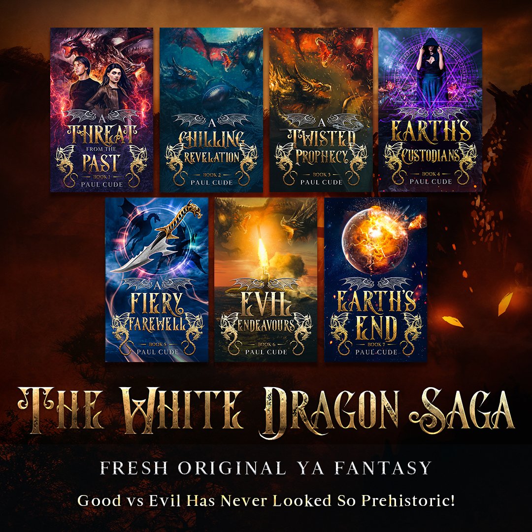 paul_cude's tweet image. Ancient magic. Sumptuous secrets. Epic Evil. Unwavering friendship &amp;amp; dragons that change everything.  #KindleEbooks #FantasyBooks #YAFantasy #DragonFantasy #AmazonBooks
Amazon Series Link: amzn.to/4qwiSpV
Website: paulcude.com
