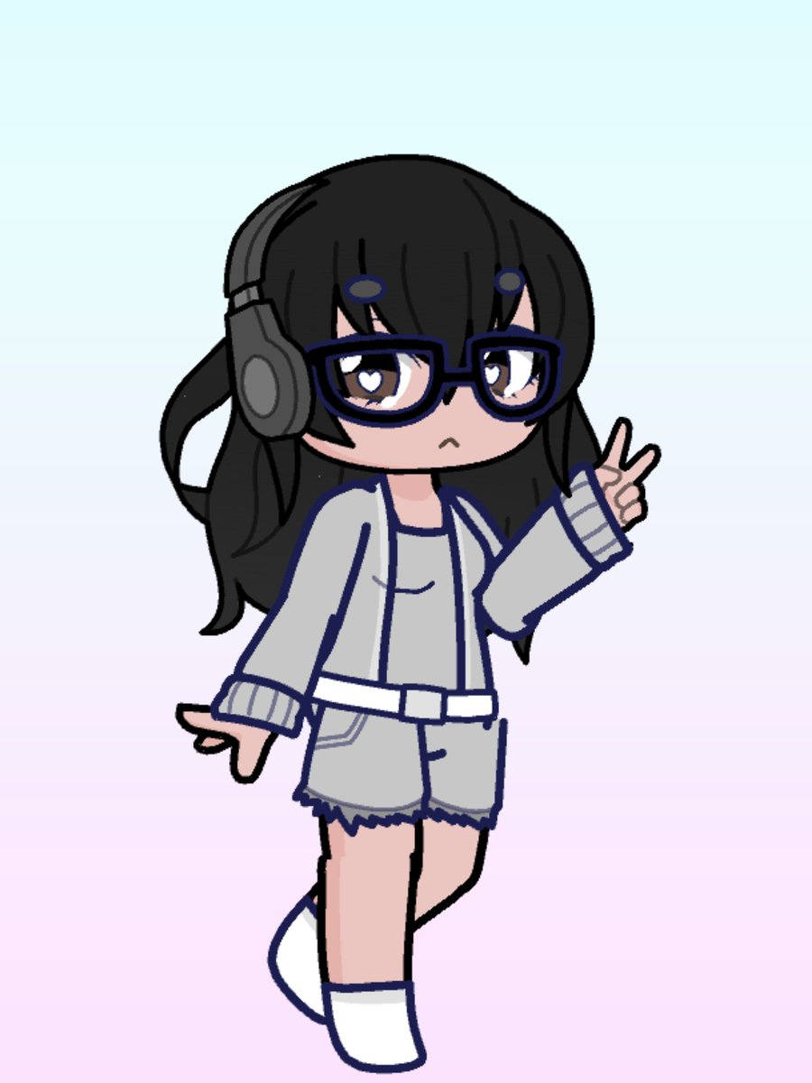 waffle_munch's tweet photo. I made myself into a gacha character is this peak 😳 https://t.co/fDed15yg1S