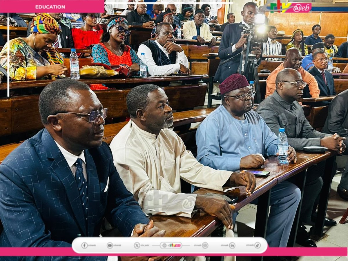 CRTV_web's tweet photo. CRTV’s ace journalist, Tehwui Lambiv is defending a PhD thesis titled "Sourcing News and Entertainment within Complex Global Media Flows and Contra-Flows: Television Consumption among University Students” at the Advanced School of Mass Communication #ASMAC. https://t.co/0XDOVKDHws