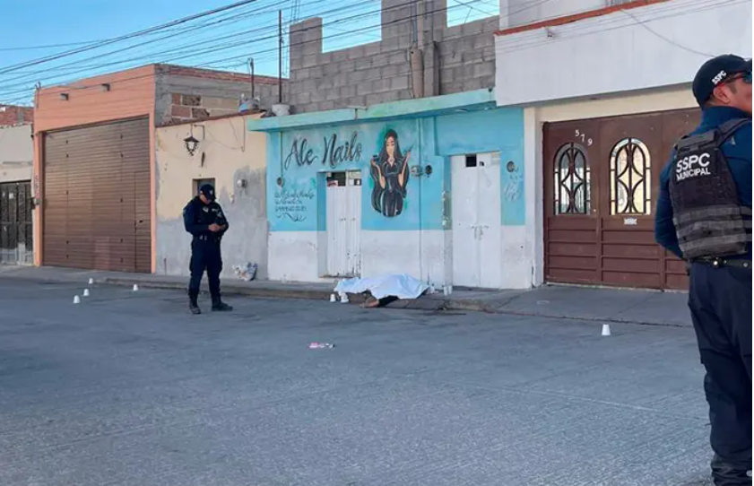 Un joven fue asesinado a balazos en la colonia Morales, en la calle Bronce. Sujetos armados huyeron tras el ataque. Autoridades acordonaron la zona y la Fiscalía ya investiga.
Vecinos exigen mayor seguridad.