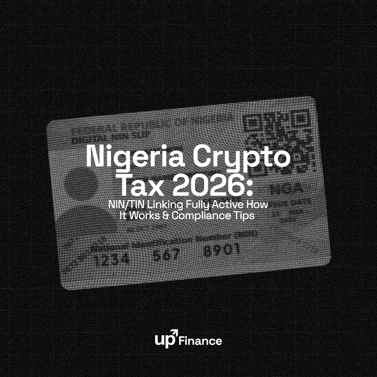 Big shift for Nigerian crypto users in 2026.

With NIN ↔ TIN linking fully active, crypto activity is now easier for regulators to match to real identities.

 If you trade, swap, stake, or cash out this concerns you.

Read more 👇