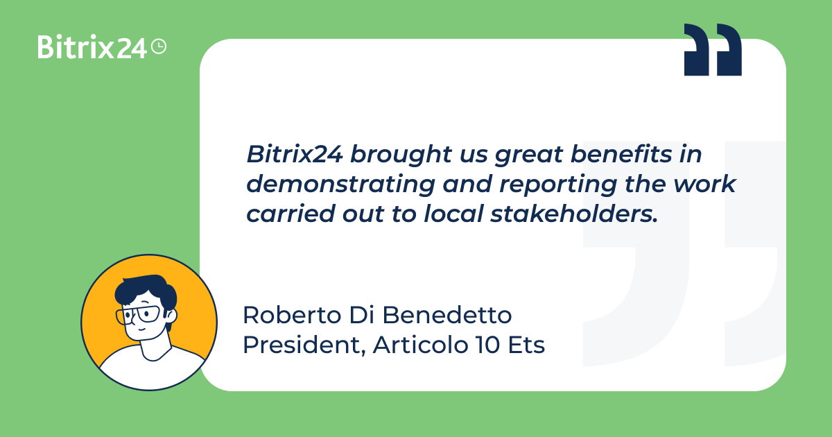 bitrix24's tweet photo. When local stakeholders ask โWhat has been done?โ, Bitrix24 lets you answer with tasks closed, meetings logged, and documents ready to share โ all in a single system.
#Bitrix24 #Accountability #ProjectTracking https://t.co/2woQll7CSg