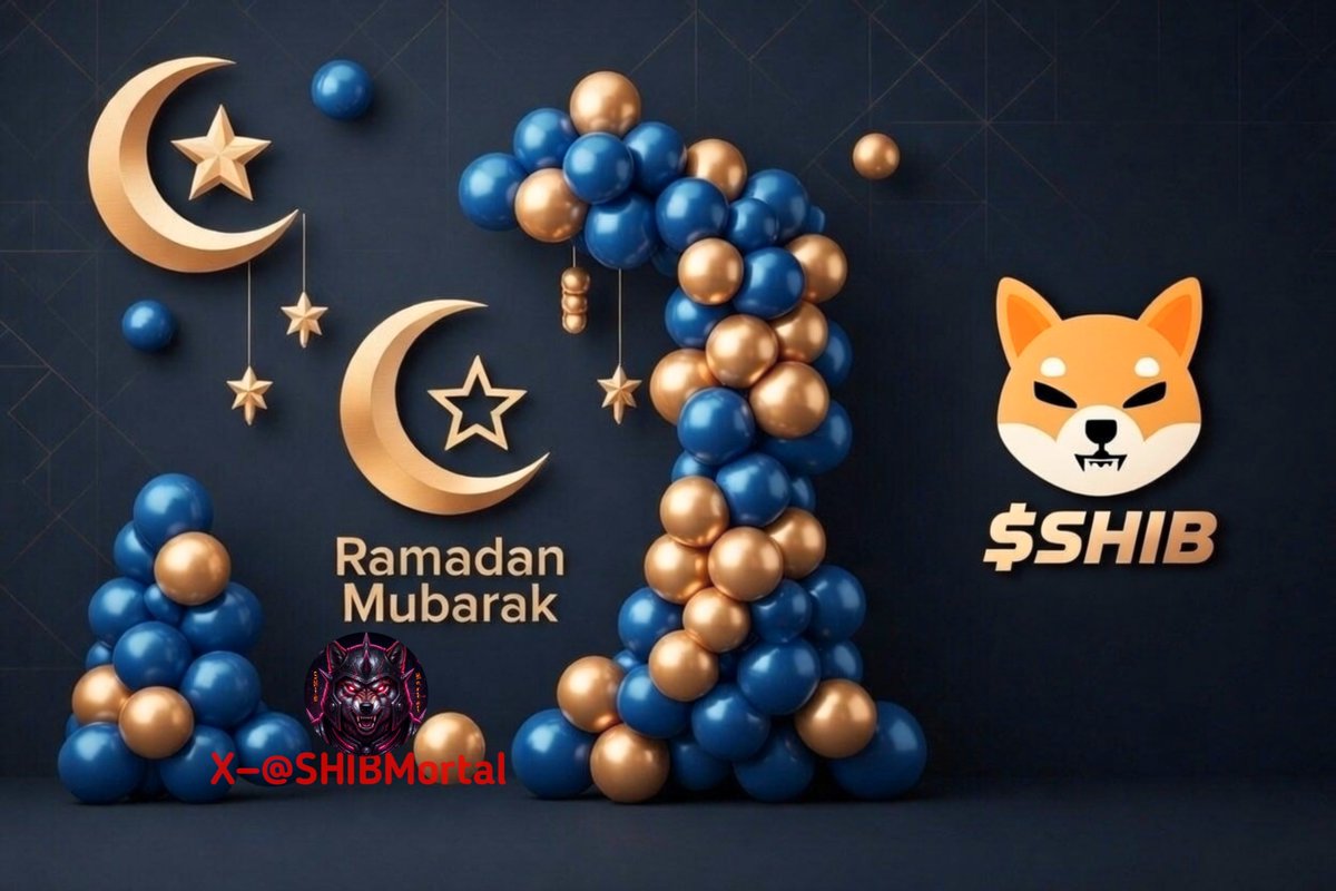 Ramadan Mubarak to all our #SHIBARMY celebrating.🌙

May this month bring peace, strength, and blessings to you and your families.

Wishing you strength in your fasts, beautiful moments with family, and may $SHIB bring extra barakah to our wallets this month. Much love! 🙏🚀
