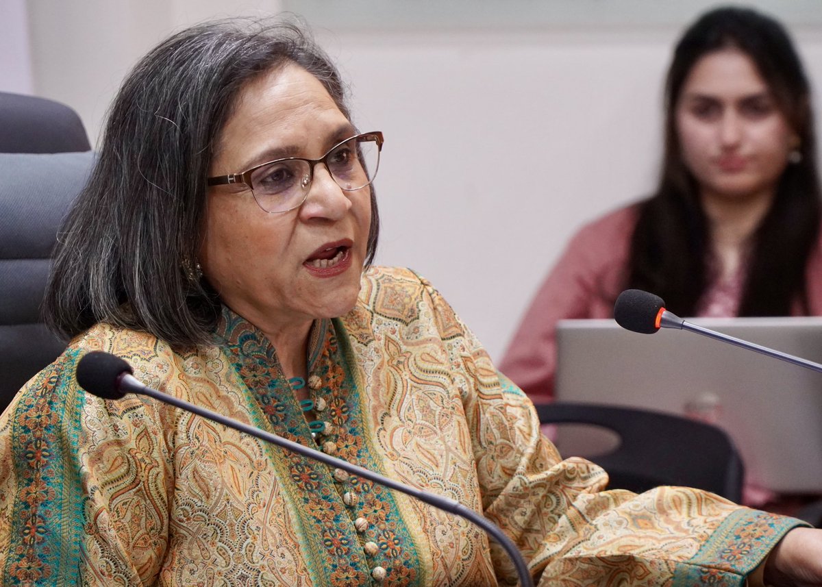 Amb Naghmana Naheed. tweet media