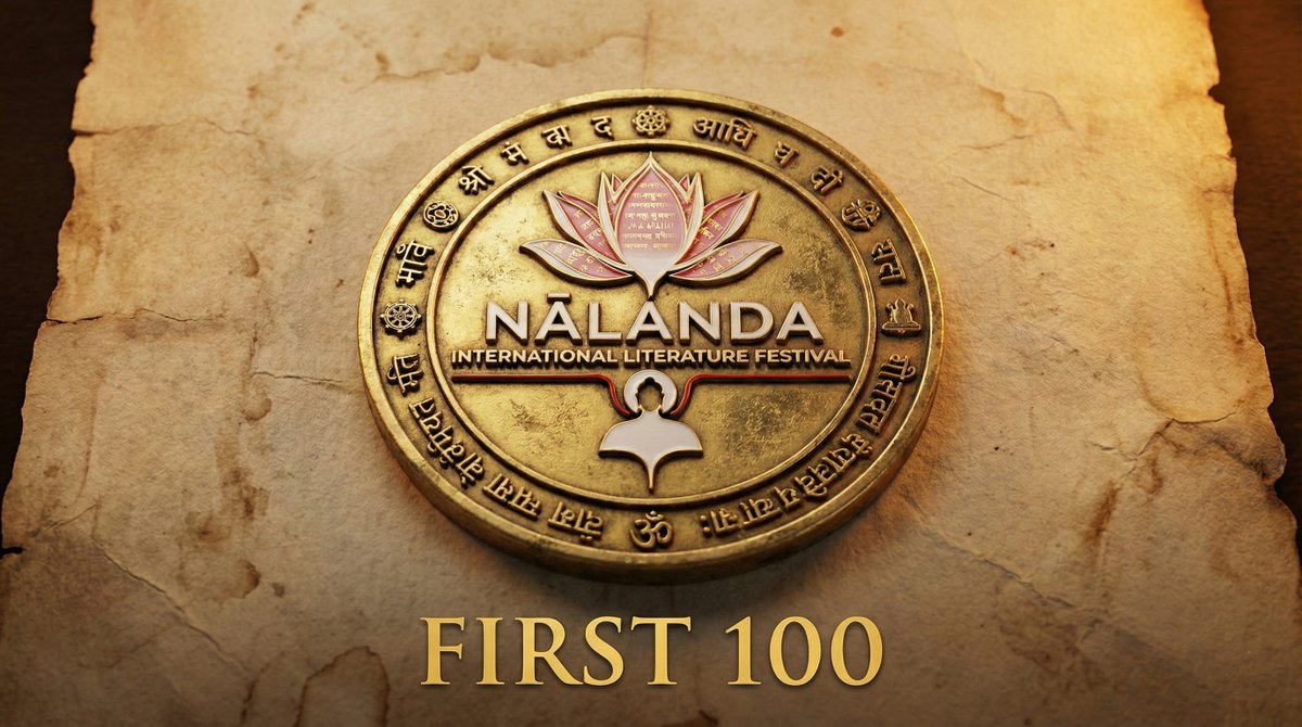 First 100 registrants become founders:
• Founder's Badge
• Curator's private letter
• Name in Digital Manuscript
• Founder's Dinner invitation

50 already registered in the first hour.
History doesn't wait for hesitation.