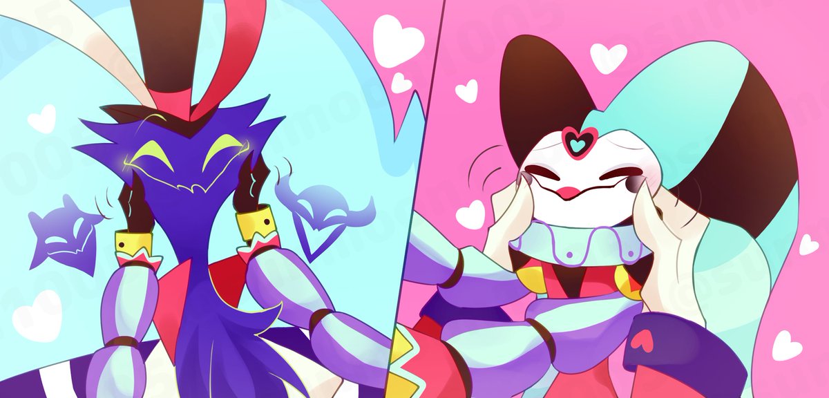 ほっぺた触りっこ