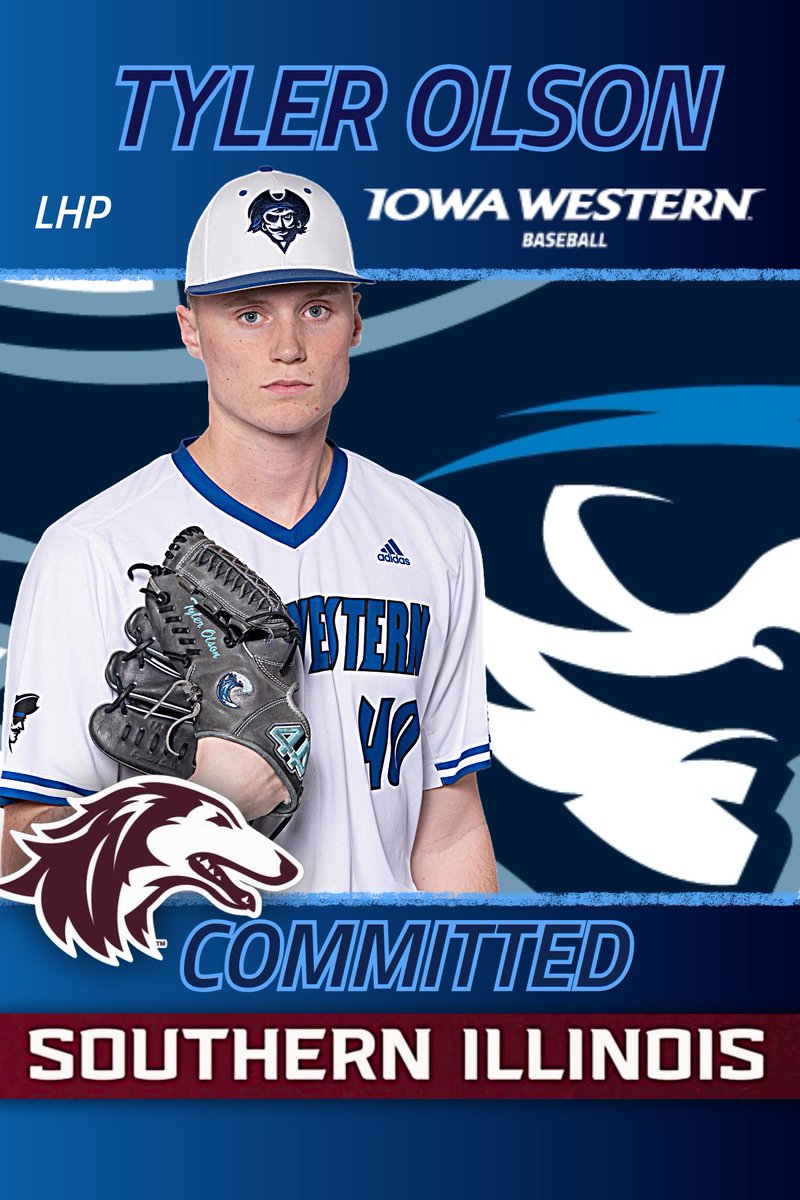 reiverbaseball's tweet photo. Congratulations to @TylerOlson605 on his commitment to Southern Illinois.
@SIU_Baseball @PB_JUCO @jucoroute @FiveToolJUCO https://t.co/qgb2PDozxb
