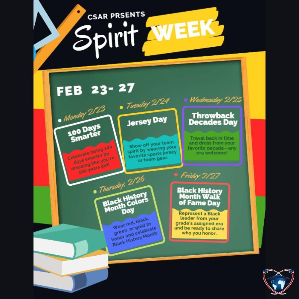 We’re excited to celebrate Black History Month with a fun-filled Spirit Week that honors history, culture, creativity &amp; community! #CSARCS classrooms will enjoy stories, activities, and discussions that uplift voices and celebrate diversity.

<a href="/CharterEmpire/">Empire Charter Consultants</a>