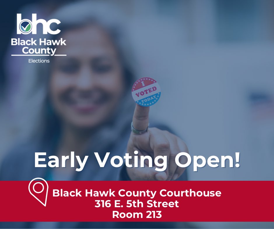 Black Hawk County Auditor and Elections tweet media