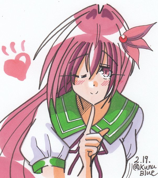 如月ちゃんを描きました。
#如月強化月間 