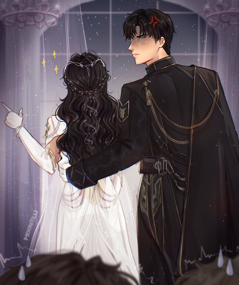 moontilli's tweet image. The Grand General’s a bit.. possessive 

#Zayne #黎深 #レイ #LoveandDeepspace #恋与深空