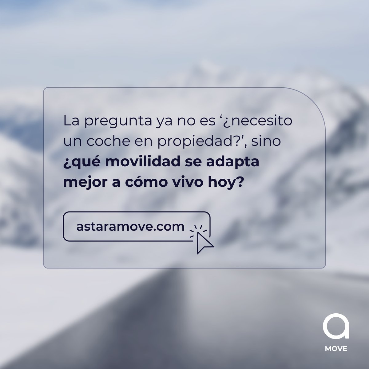 Pagar solo por el tiempo que usas el coche, cambiar de modelo cuando tu vida cambia y olvidarte de la letra pequeña ya no es un privilegio: es otra forma de moverte.🚘

Porque hoy la #movilidad no va de tener más, sino de vivir con más libertad.

#AstaraMove #coches #Mobility