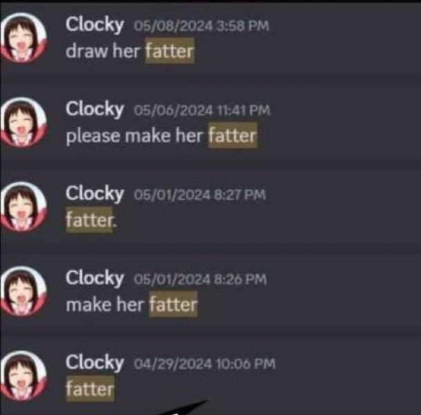 fagpoidgumi's tweet photo. Seeing people draw teto fat (giving them big thighs and a stomach no leg fat no arm fat no actual fat) https://t.co/RrjV8beCXq