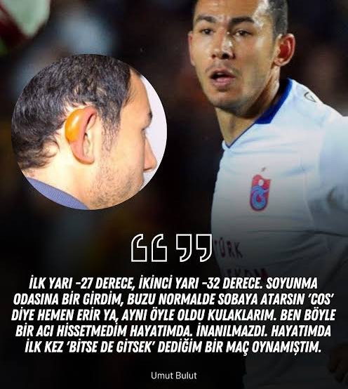 İstanbul'da dışarda şöyle bi soğuk var: