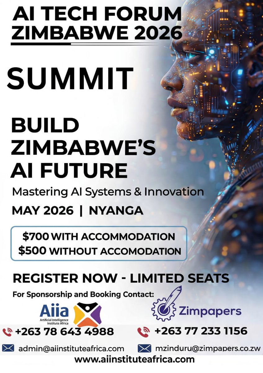 AI TECH FORUM ZIMBABWE 2026 SUMMIT. Build Zimbabwe's AI Future