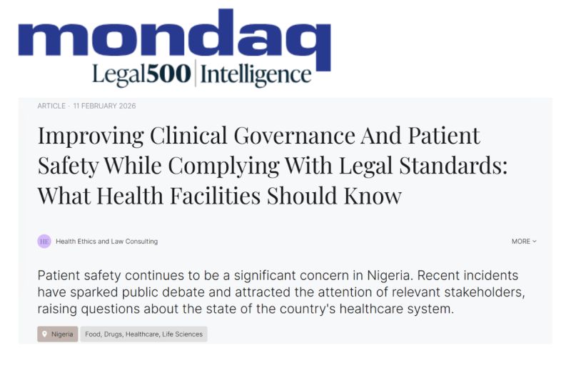 Health Ethics and Law Consulting tweet media