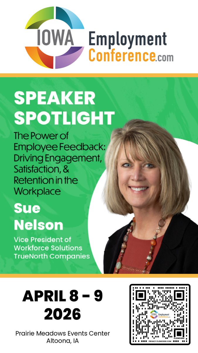 Excited to have Sue Nelson, with TrueNorth Companies, L.C., as a speaker at #IEC2026 on April 8–9!

Read more about the speakers - conta.cc/4kej4bz

Register - conta.cc/4kbu6y