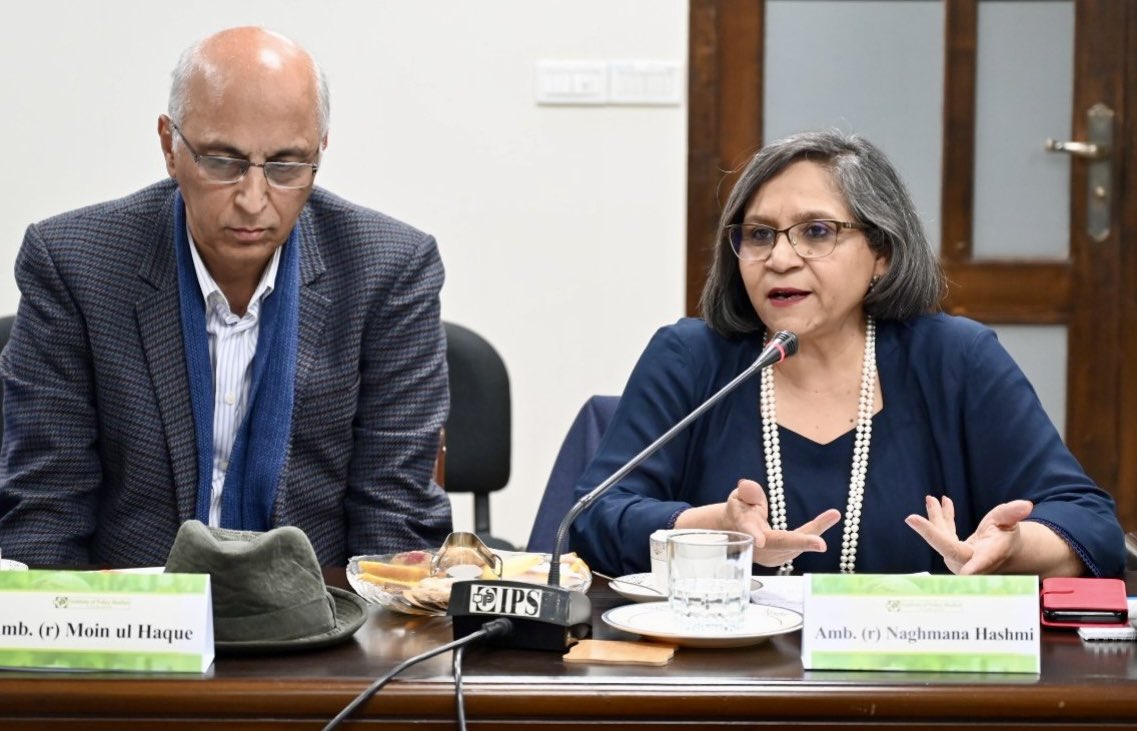 Amb Naghmana Naheed. tweet media