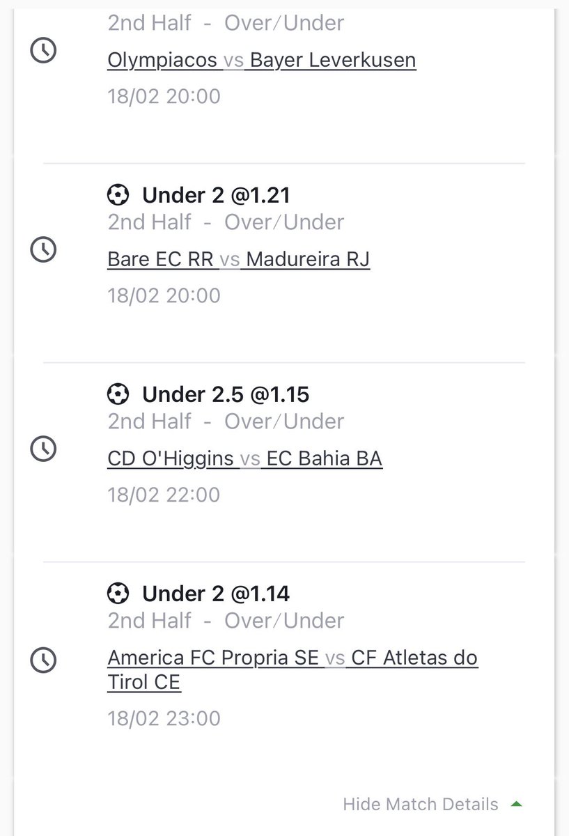 2nd half under 2 and 3 

All today 

T3G506

Be there if you can