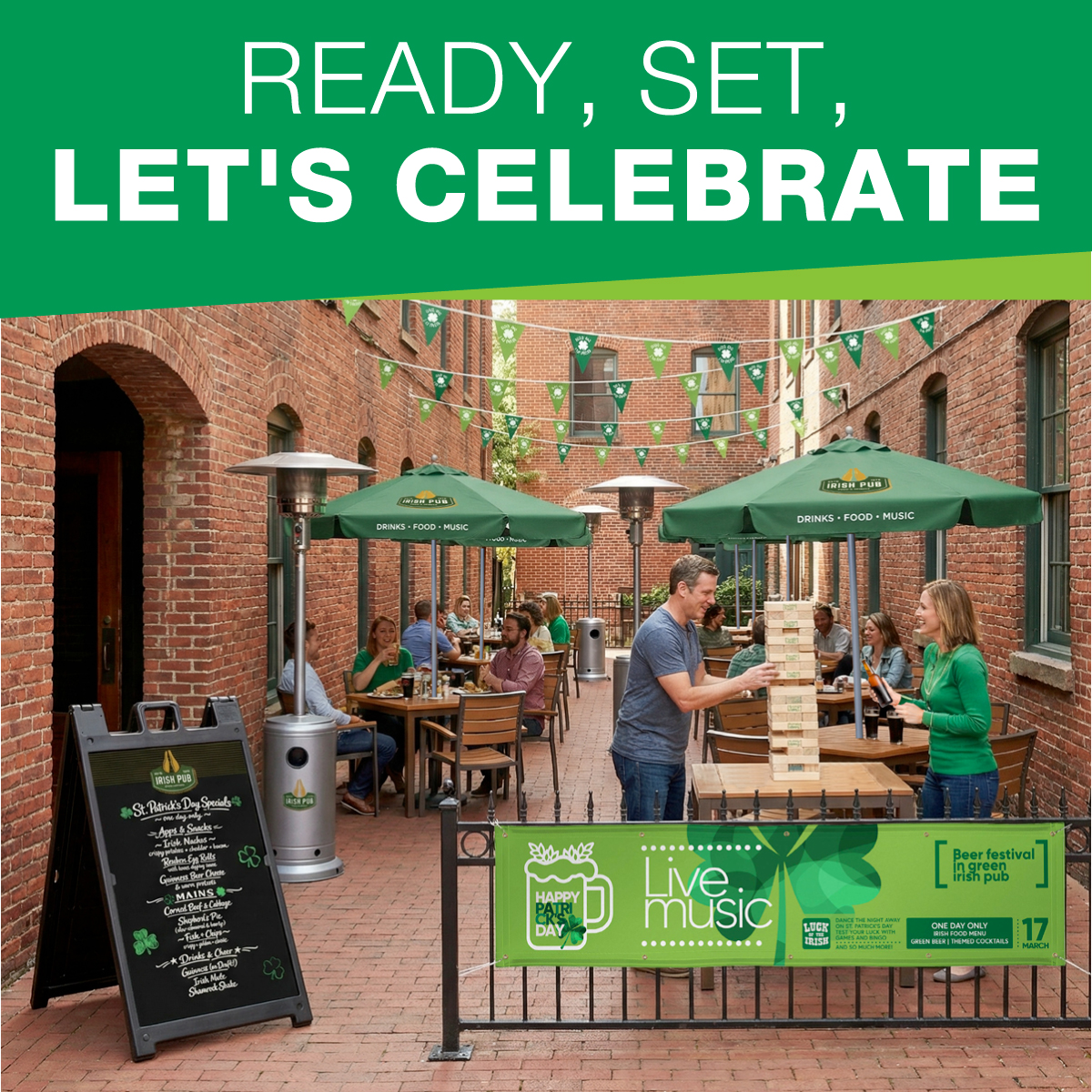 ShowdownDisplay's tweet image. Lucky you! 🍀

St. Patrick’s Day is almost here, and we’ve got event-ready displays perfect for this celebration,  and every one after it.

👉 See what’s possible ow.ly/SGi350YgJVS

#SeasonalCelebrations #DisplaySolutions #Events