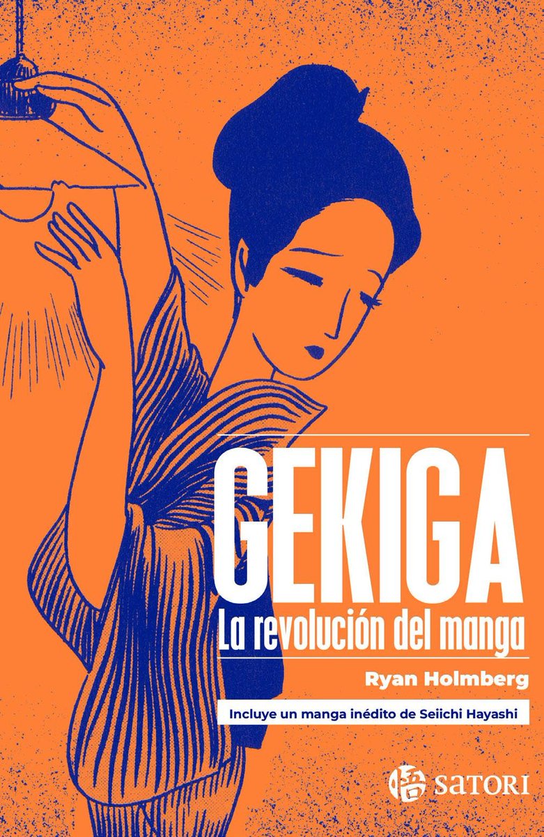 APRIL 2026! GEKIGA: LA REVOLUCIÓN DEL MANGA <a href="/satorilibros/">Satori Ediciones</a>, a Spanish translation of 7 essays of mine about gekiga from TCJ and other venues, translated by Jesús Játiva Fernández.